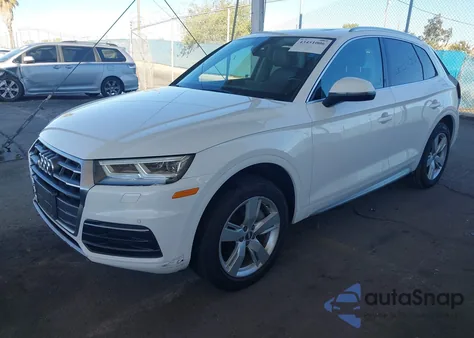 2018 Audi Q5 2.0T Premium/2.0T Tech Premium z USA, uszkodzony, nr VIN WA1BNAFY3J2007604